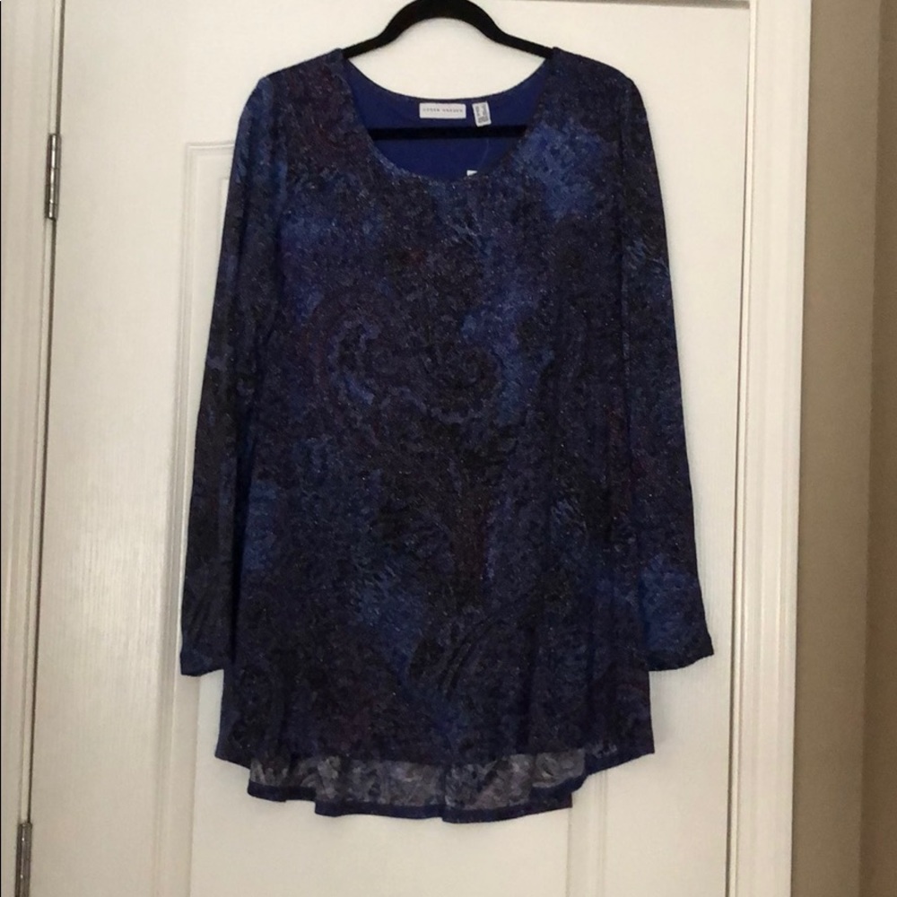 Brand new Metallic blouse